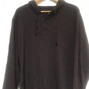 Urban Heritage Three-Button Hoodie